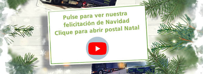 Palletways Iberia les desea Feliz Navidad y Próspero Año Nuevo